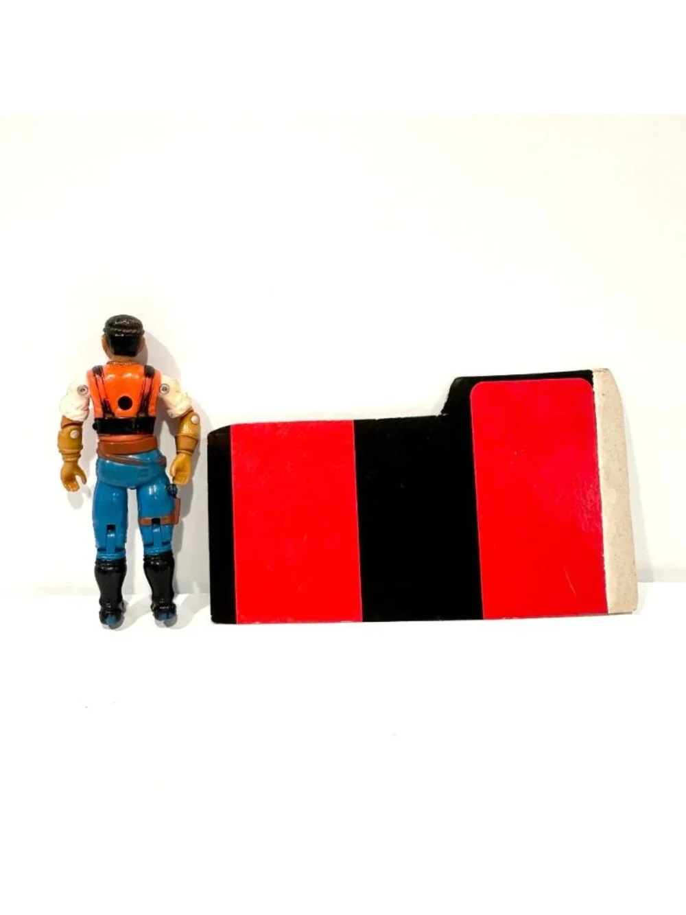 Vintage 1980s G.I. Joe Red Dog Renegade & File Card